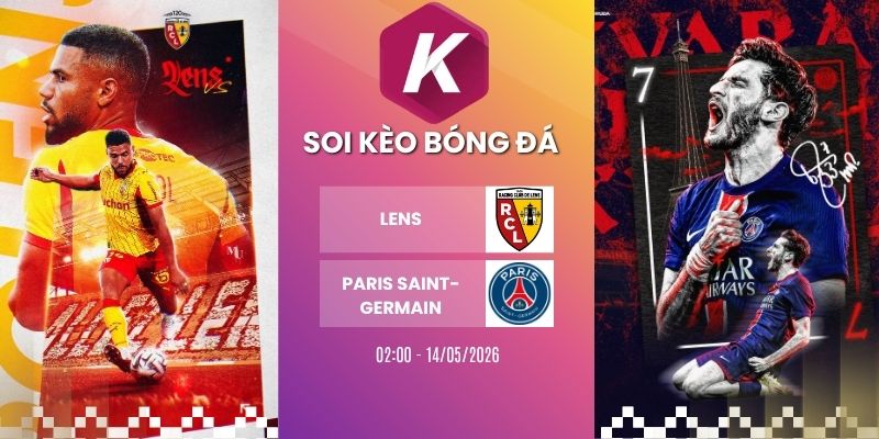 Kèo nhà cái Lens vs Paris Saint-Germain - Ligue 1, 14/05/2026