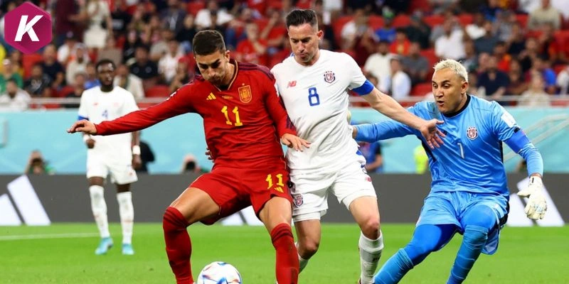 Sơ đồ ra sân của Uruguay vs Tây Ban Nha