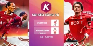 soi kèo Liverpool vs Nottingham Forest - NHA, 29/08/2026