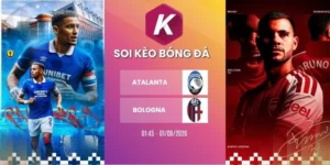 tỷ lệ kèo Atalanta vs Bologna - Serie A, 01/09/2026