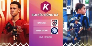 Tỷ lệ kèo Cagliari vs Inter Milan - Serie A, 31/08/2026