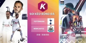 Tỷ lệ kèo Tottenham vs Newcastle - NHA, 29/08/2026